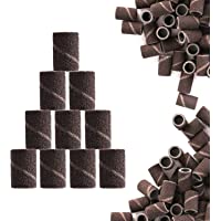 100 × Bandas Abrasivas Para Torno de Uñas Papel de Lija Para Manicura y Pedicura